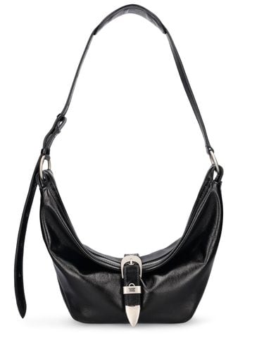 Mini Belted Leather Hobo Bag - MARGESHERWOOD - Modalova