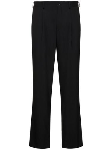 Pantaloni In Lana Con Pinces - COMME DES GARÇONS HOMME PLUS - Modalova