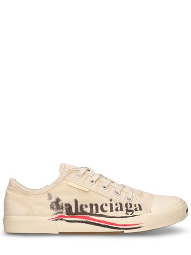 Sneakers Paris Political Con Logo - BALENCIAGA - Modalova