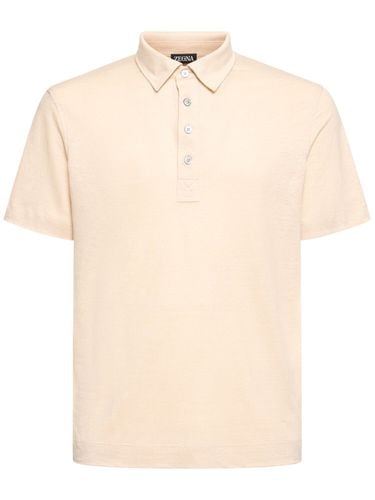 Pure Linen Polo - ZEGNA - Modalova