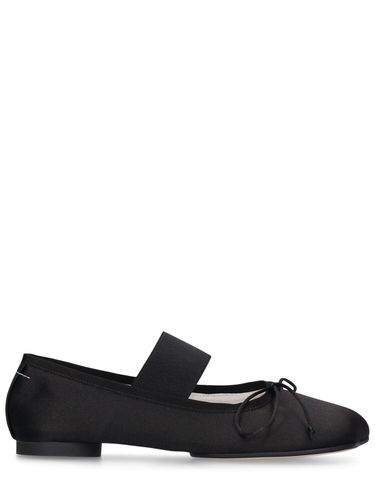 Mm Ballet Shoes Satin Ballerina Flats - MM6 MAISON MARGIELA - Modalova