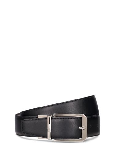 Cm Reversible Leather Belt - ZEGNA - Modalova