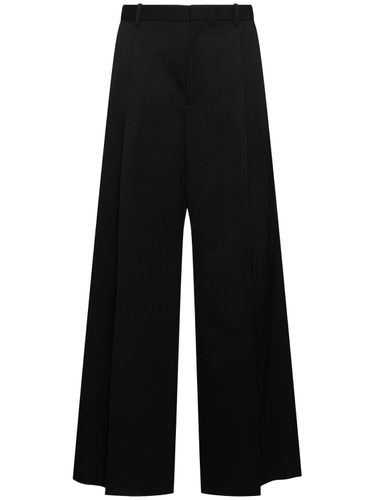 Pantalones Anchos De Gabardina De Algodón - JIL SANDER - Modalova