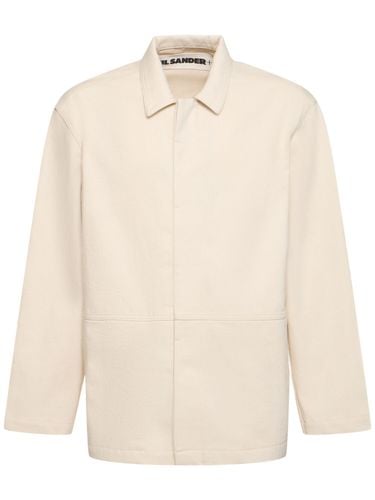 Cotton Denim Shirt - JIL SANDER - Modalova