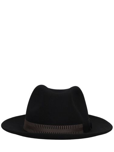 Sombrero De Fieltro De Lana 6cm - BORSALINO - Modalova