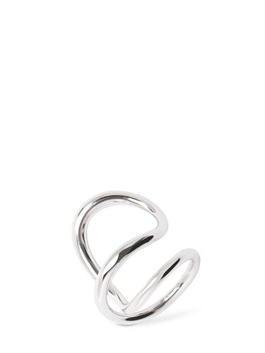 Bag Ribbon Silver Ring - CHARLOTTE CHESNAIS - Modalova