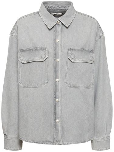 Camicia Gwen Slice In Denim Di Cotone - AGOLDE - Modalova