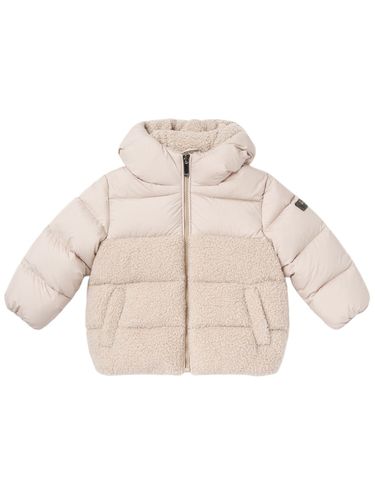 Chaqueta De Plumas De Teddy Y Nylon - IL GUFO - Modalova