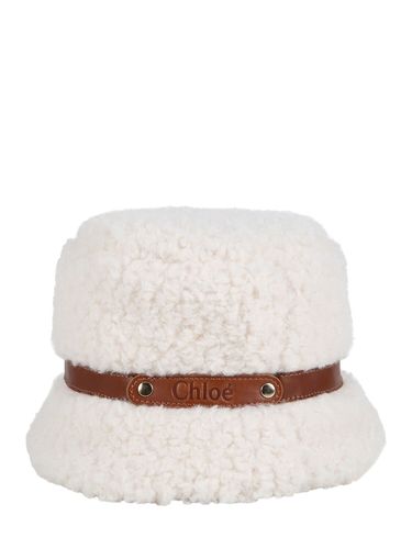 Gorro De Shearling Sintético - CHLOÉ - Modalova