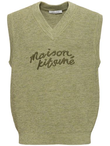 Maison Kitsuné Handwriting Oversize Vest - MAISON KITSUNÉ - Modalova