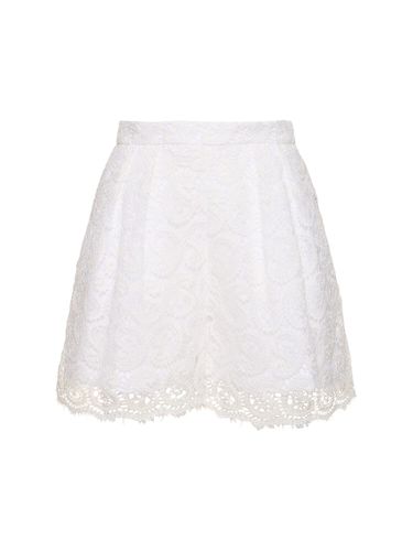 Shorts Aus Baumwollmischung Mit Druck - GIAMBATTISTA VALLI - Modalova