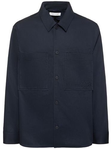 Bequemes Baumwoll-overshirt - MAISON KITSUNÉ - Modalova