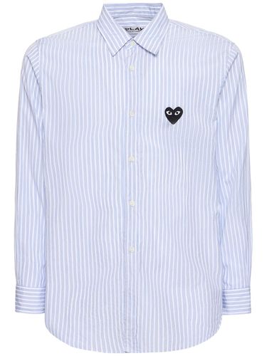 Camicia Play In Cotone - COMME DES GARÇONS PLAY - Modalova