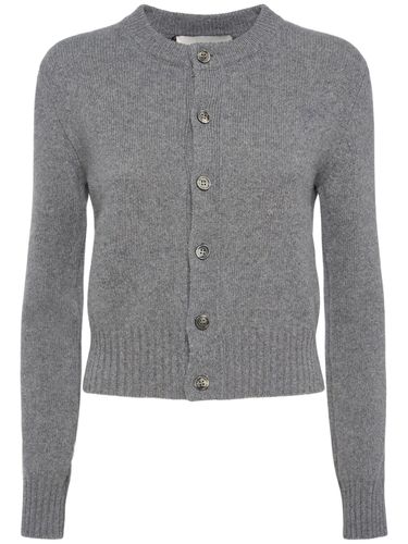 Cashmere & Wool Cardigan - AMI PARIS - Modalova