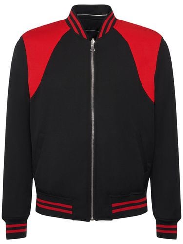 Wendbare Bomberjacke Aus Wolle Und Satin - ALEXANDER MCQUEEN - Modalova