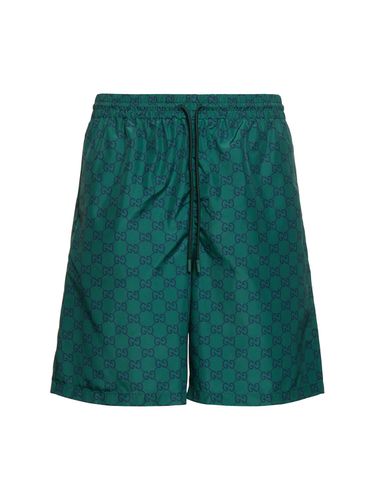 Bañador Shorts De Nylon - GUCCI - Modalova