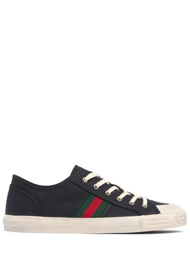 Julio Canvas Web Sneakers - GUCCI - Modalova