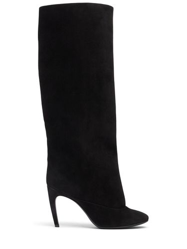 Mm Suede Tall Boots - SERGIO ROSSI - Modalova