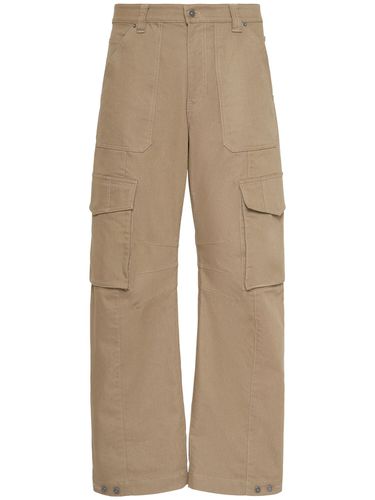 Golden Cotton Blend Cargo Pants - GOLDEN GOOSE - Modalova