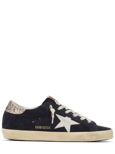 Mm Sneakers Aus Netz & Wildleder "super Star" - GOLDEN GOOSE - Modalova