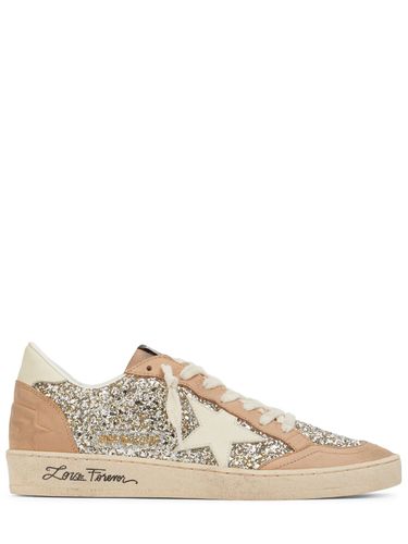 Mm Ballstar Glittered Sneakers - GOLDEN GOOSE - Modalova