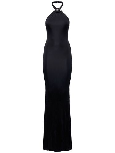 Viscose Jersey Maxi Mermaid Gown - GIUSEPPE DI MORABITO - Modalova