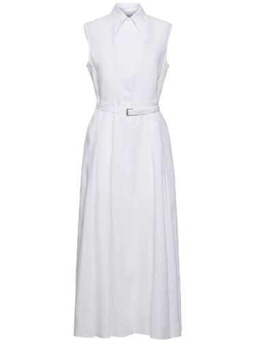 Durand Sleeveless Long Linen Shirt Dress - GABRIELA HEARST - Modalova