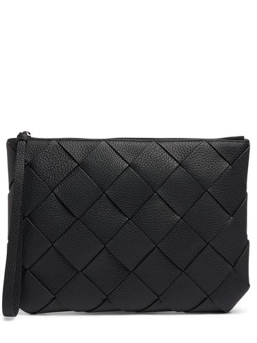 Pouch Mediano Diago De Piel - BOTTEGA VENETA - Modalova