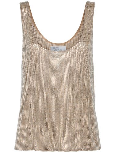 Embellished Jersey Tank Top - GIUSEPPE DI MORABITO - Modalova