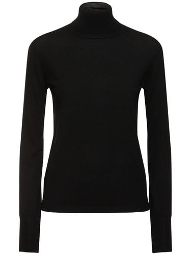 Wool Turtleneck Knit Sweater - ASPESI - Modalova