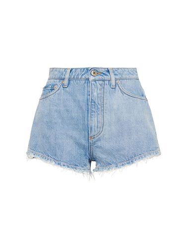 Shorts In Denim - DOLCE & GABBANA - Modalova