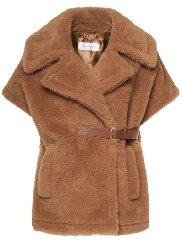 New Abavo Camel Teddy Cape - MAX MARA - Modalova