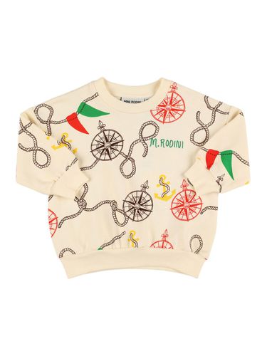 Sudadera De Algodón Orgánico Estampada - MINI RODINI - Modalova