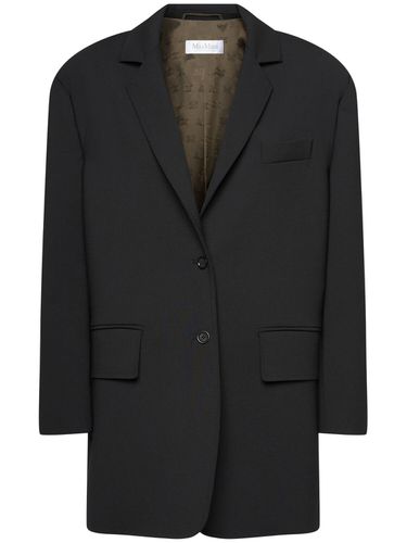 Einreihiger Blazer Aus Wollmischung „suez“ - MAX MARA - Modalova