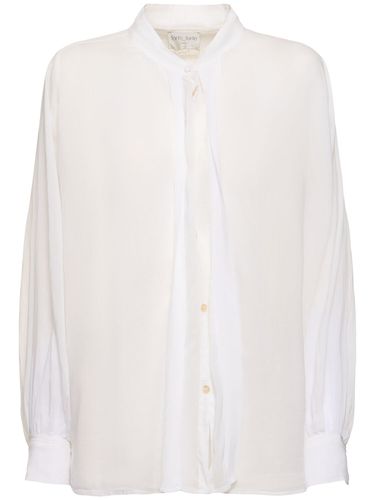 Camicia In Voile Di Misto Cotone - FORTE_FORTE - Modalova