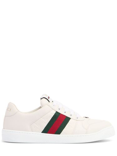 Sneakers Screener De Piel 30mm - GUCCI - Modalova