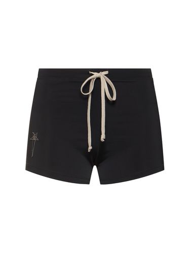 Stretch Jersey Swim Bottoms - RICK OWENS - Modalova