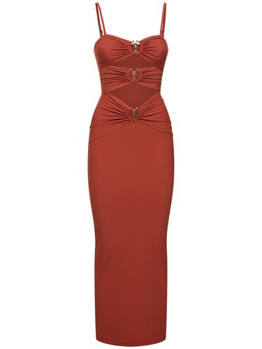 Cutout Midi Dress - CHRISTOPHER ESBER - Modalova