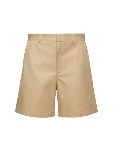 Shorts De Sarga De Algodón - GUCCI - Modalova