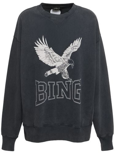 Alto Retro Eagle Cotton Sweatshirt - ANINE BING - Modalova