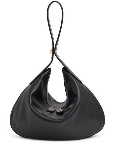 Bolso Grande Hobo De Piel - VALENTINO GARAVANI - Modalova