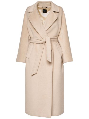 Tempera Wool Blend Belted Coat - WEEKEND MAX MARA - Modalova