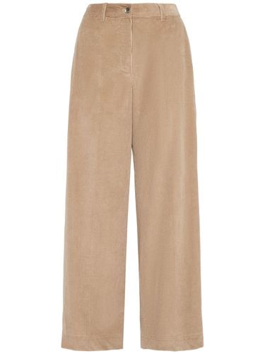 Pantalones Anchos De Terciopelo - 'S MAX MARA - Modalova