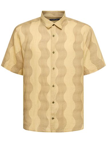 Camisa De Lino Estampada - FRESCOBOL CARIOCA - Modalova