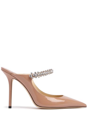 Zapatos Mules Bing De Charol 100mm - JIMMY CHOO - Modalova