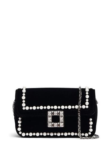 Bolso Viv Jeu De Fille De Terciopelo - ROGER VIVIER - Modalova