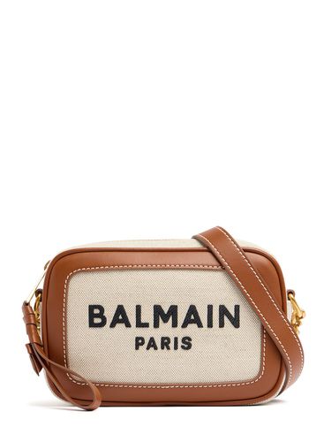 Borsa B-army In Tela Con Logo - BALMAIN - Modalova