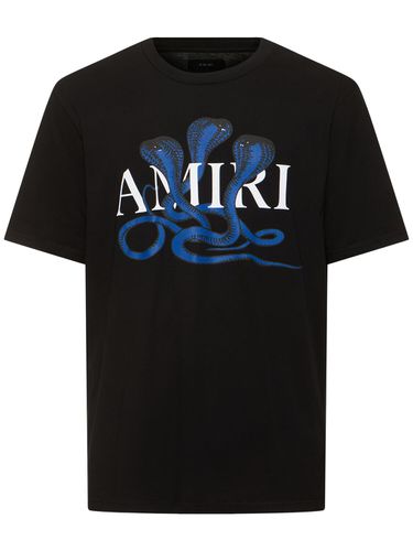 T-shirt Mit Druck - AMIRI - Modalova