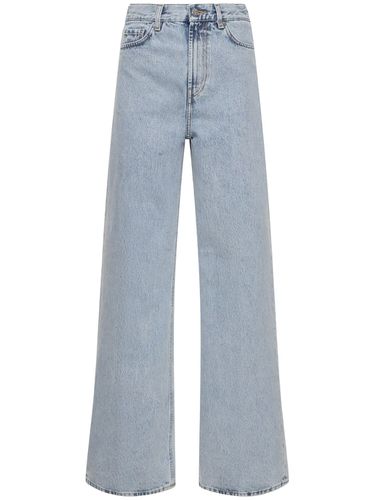 Jeans De Denim De Algodón Orgánico - TOTEME - Modalova