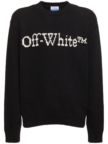 Suéter De Punto Grueso - OFF-WHITE - Modalova